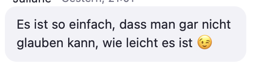 nicht glauben wie leicht